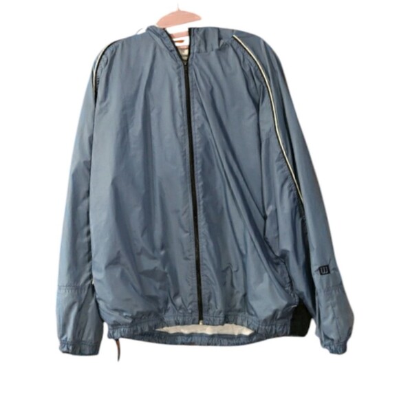 Wilson Blue Windbreaker Jacket XL - Picture 1 of 10